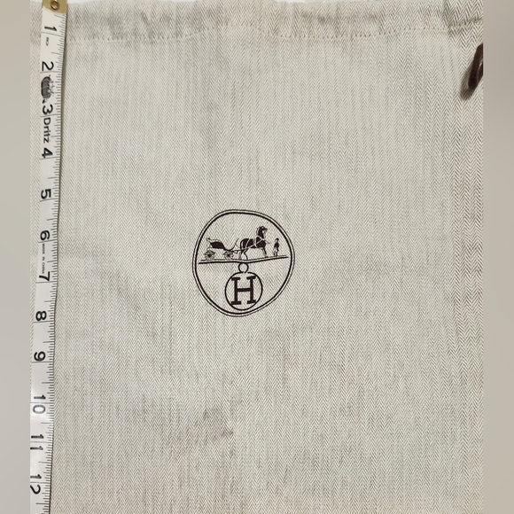 Hermes drawstrings Dustcover - Picture 1 of 3